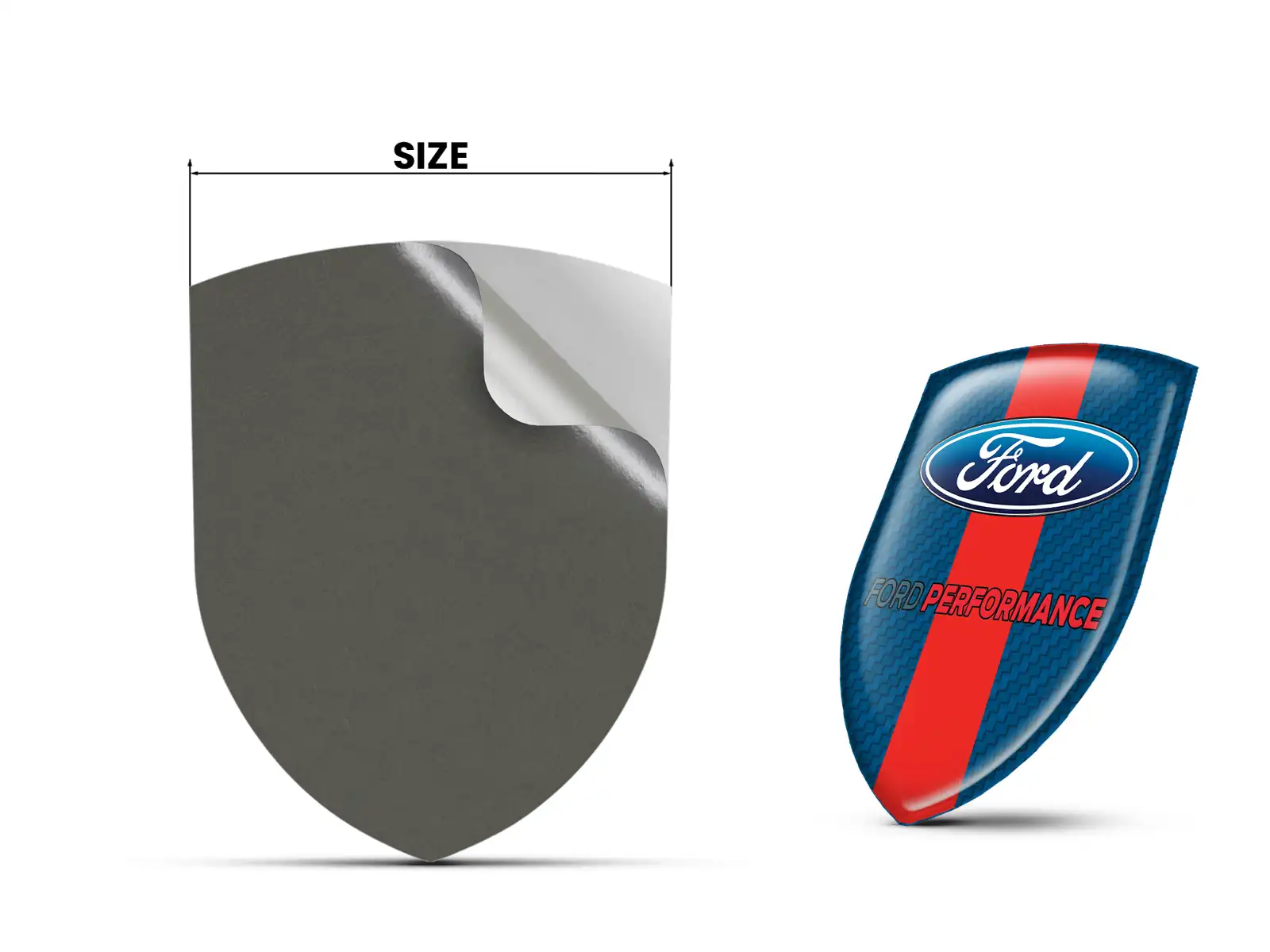 Ford Badge Auto Personalizzati Max Chic Pro Design